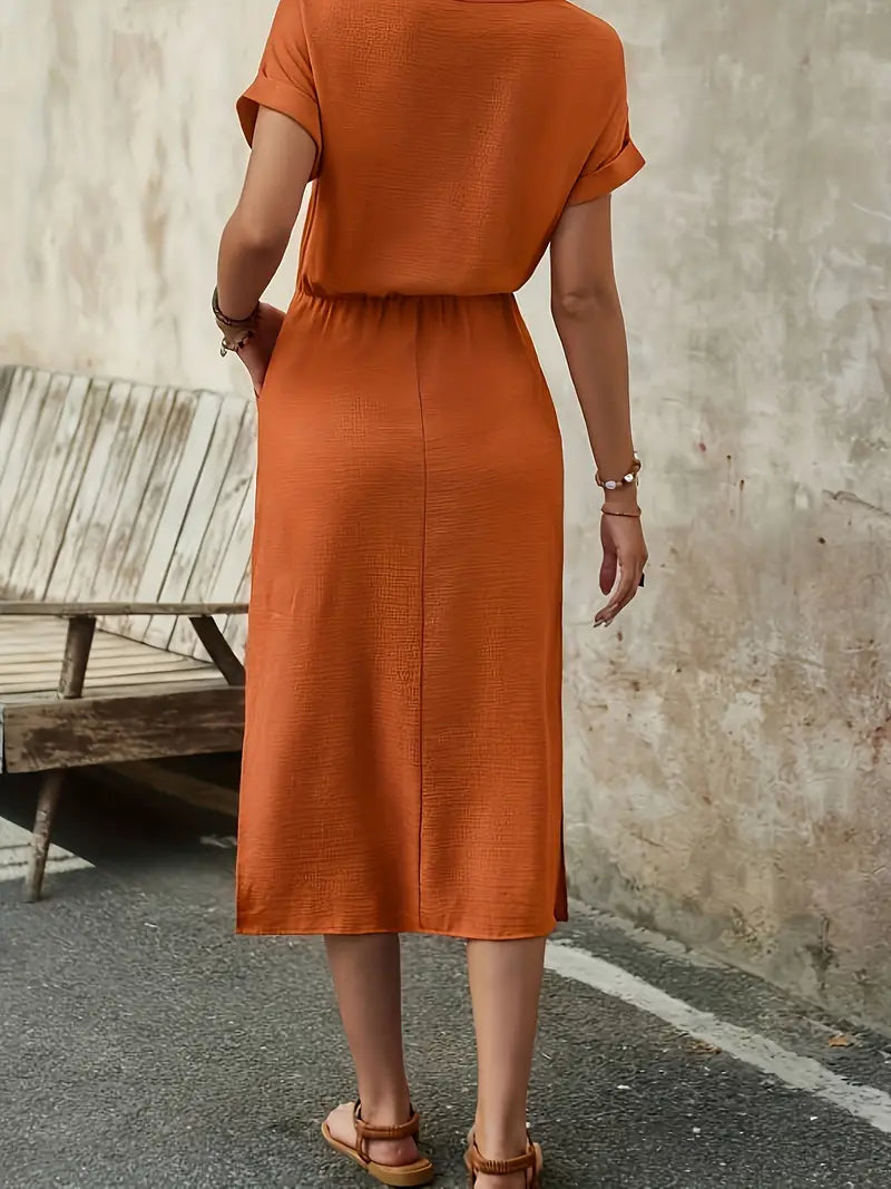 Vestido Chic Casual para Ocasiones de Verano