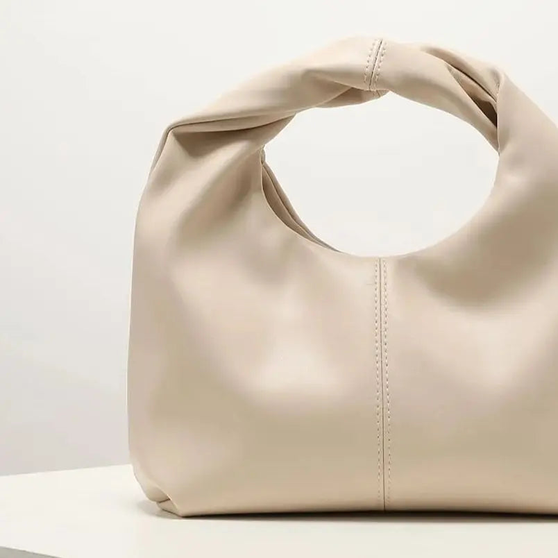 Bolso Minimalista con Asa Anudada