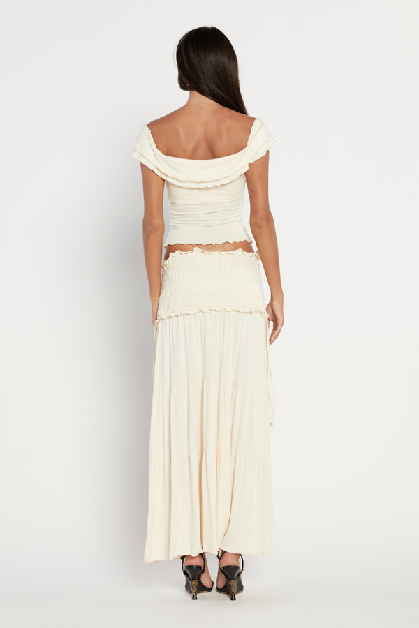 Conjunto Bohemio Top y Falda Maxi