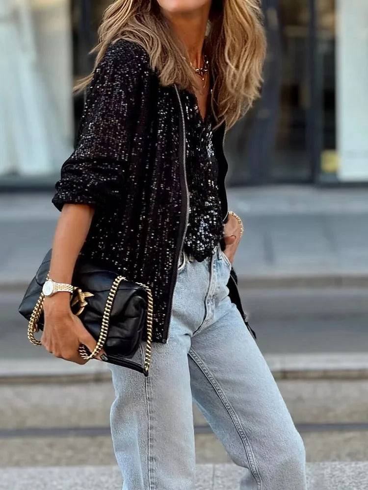 Chaqueta Bomber Glamour