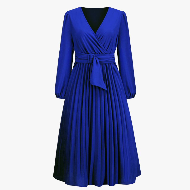 Vestido Elegante con Diseño Envolvente