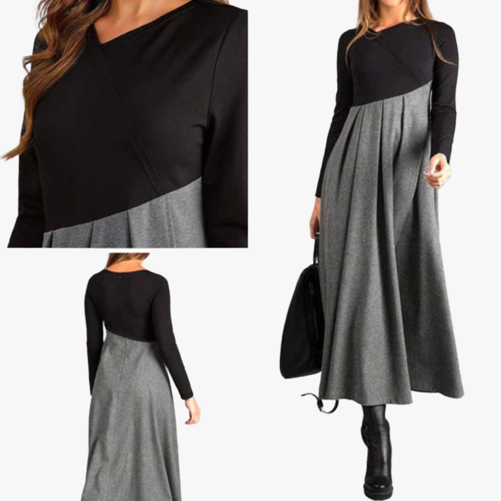 Vestido Elegante con Diseño Moderno