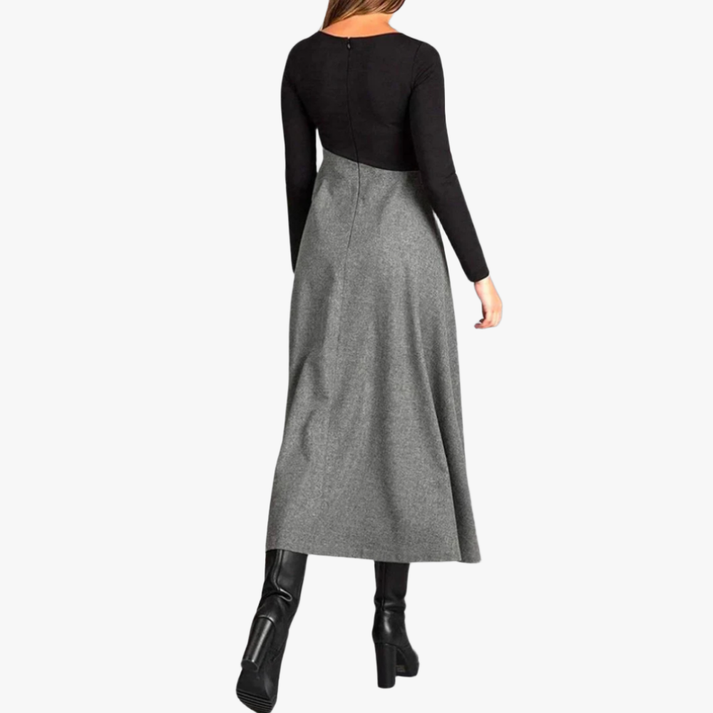 Vestido Elegante con Diseño Moderno