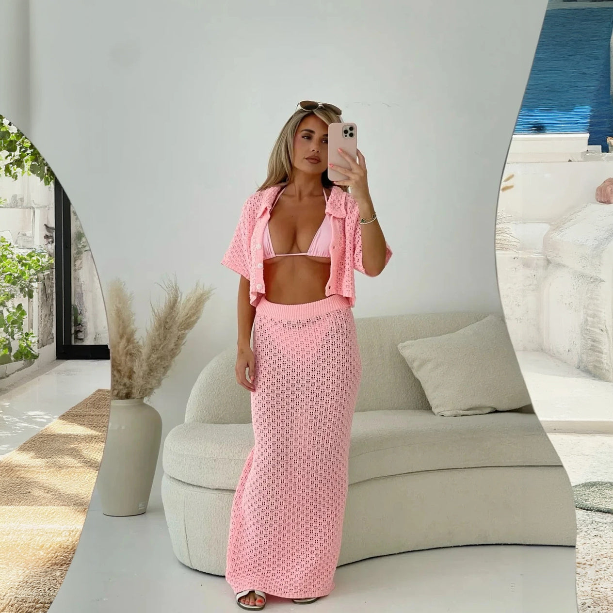 Conjunto Crochet Playa Chic