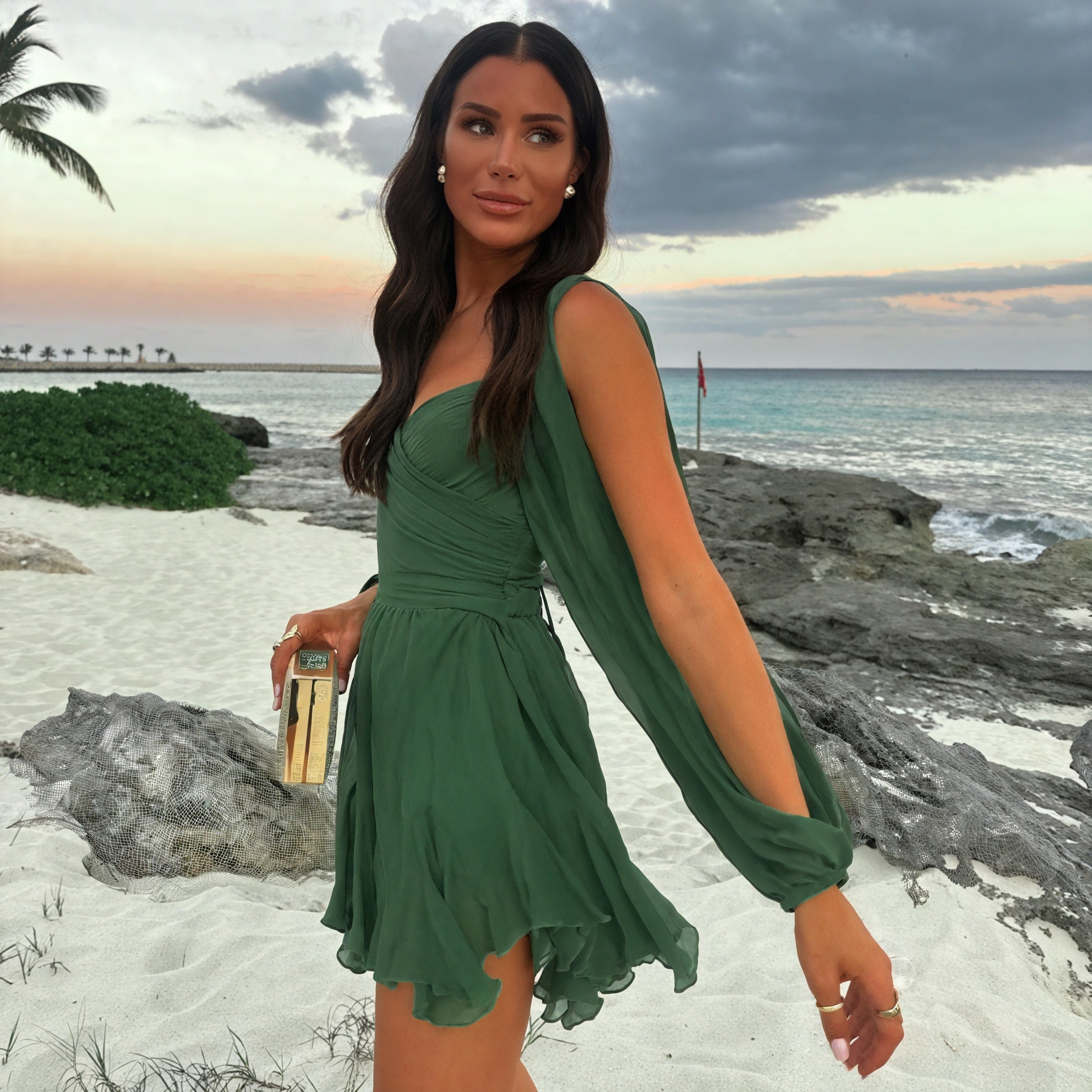 Vestido Mini Estampado: Estilo Bohemio Chic
