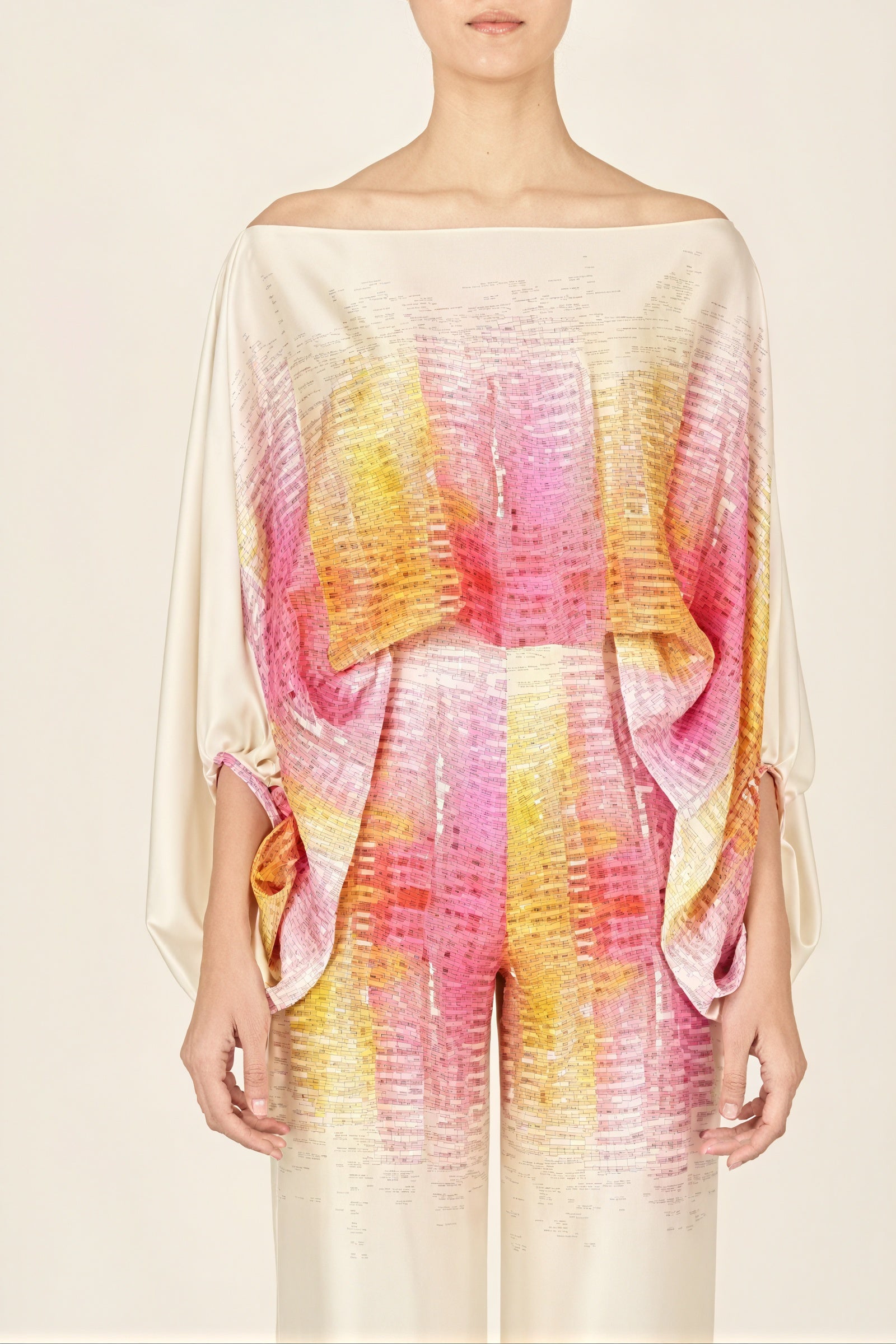 Traje Abstracto de Diseño Sofisticado