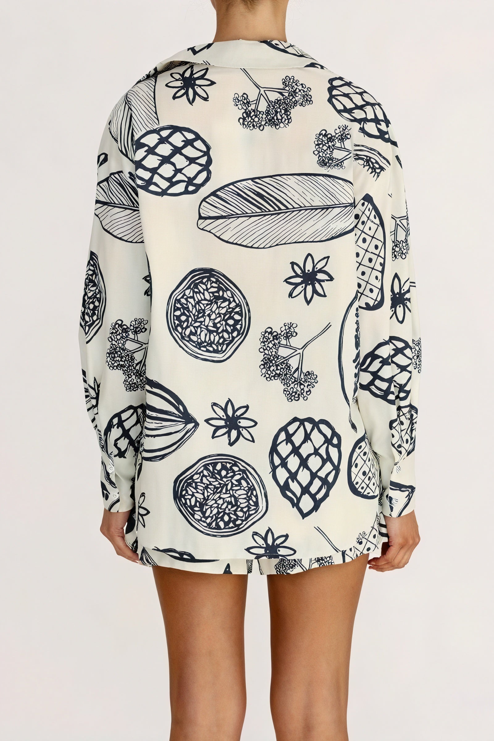 Conjunto de Dormir Estampado Botánico