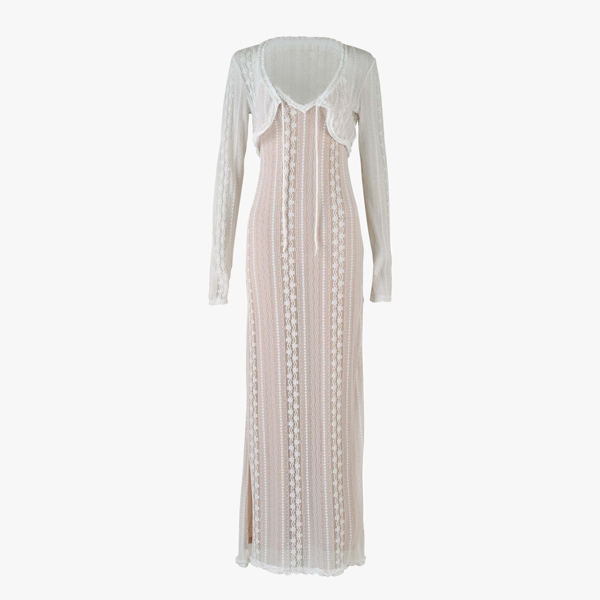 Vestido Etereo con Bolero a Juego