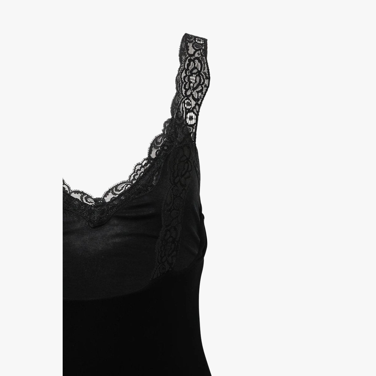 Vestido Maxi Elegante con Detalles de Encaje