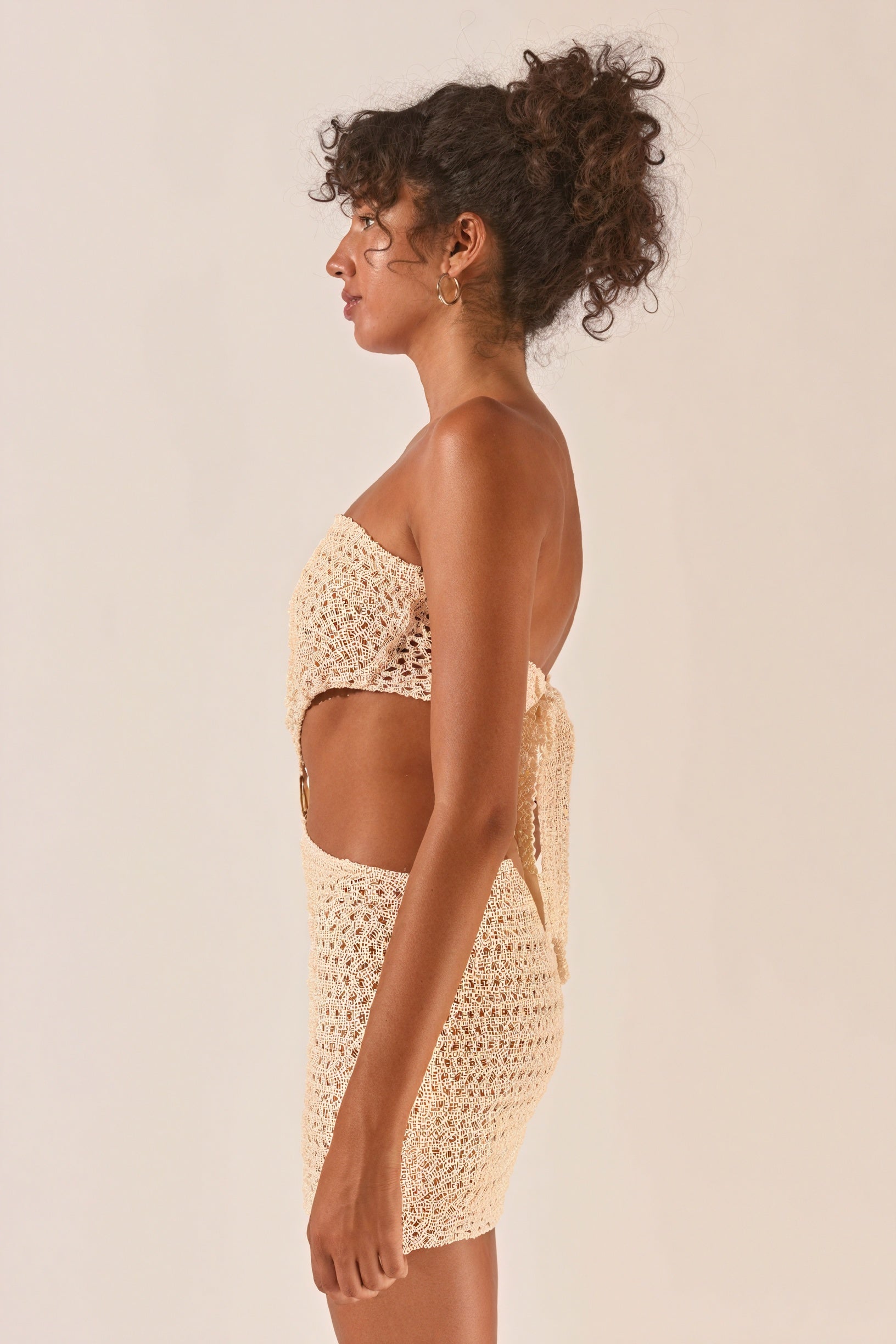 Conjunto Crochet Chic con Aberturas