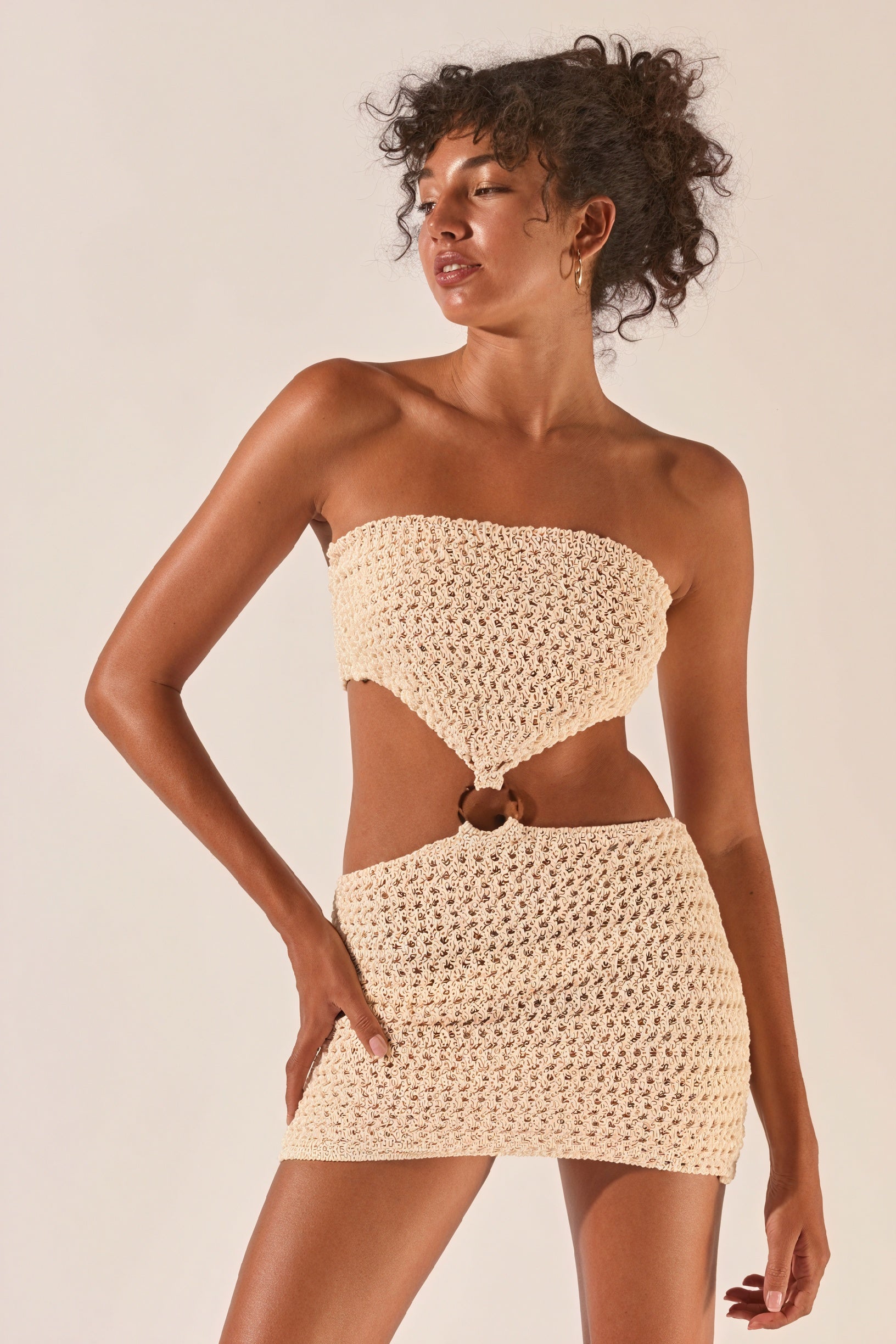 Conjunto Crochet Chic con Aberturas