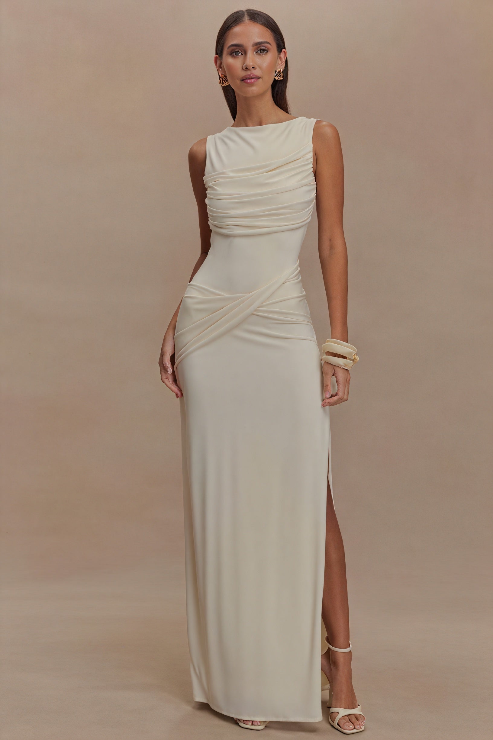 Vestido Largo Escultural