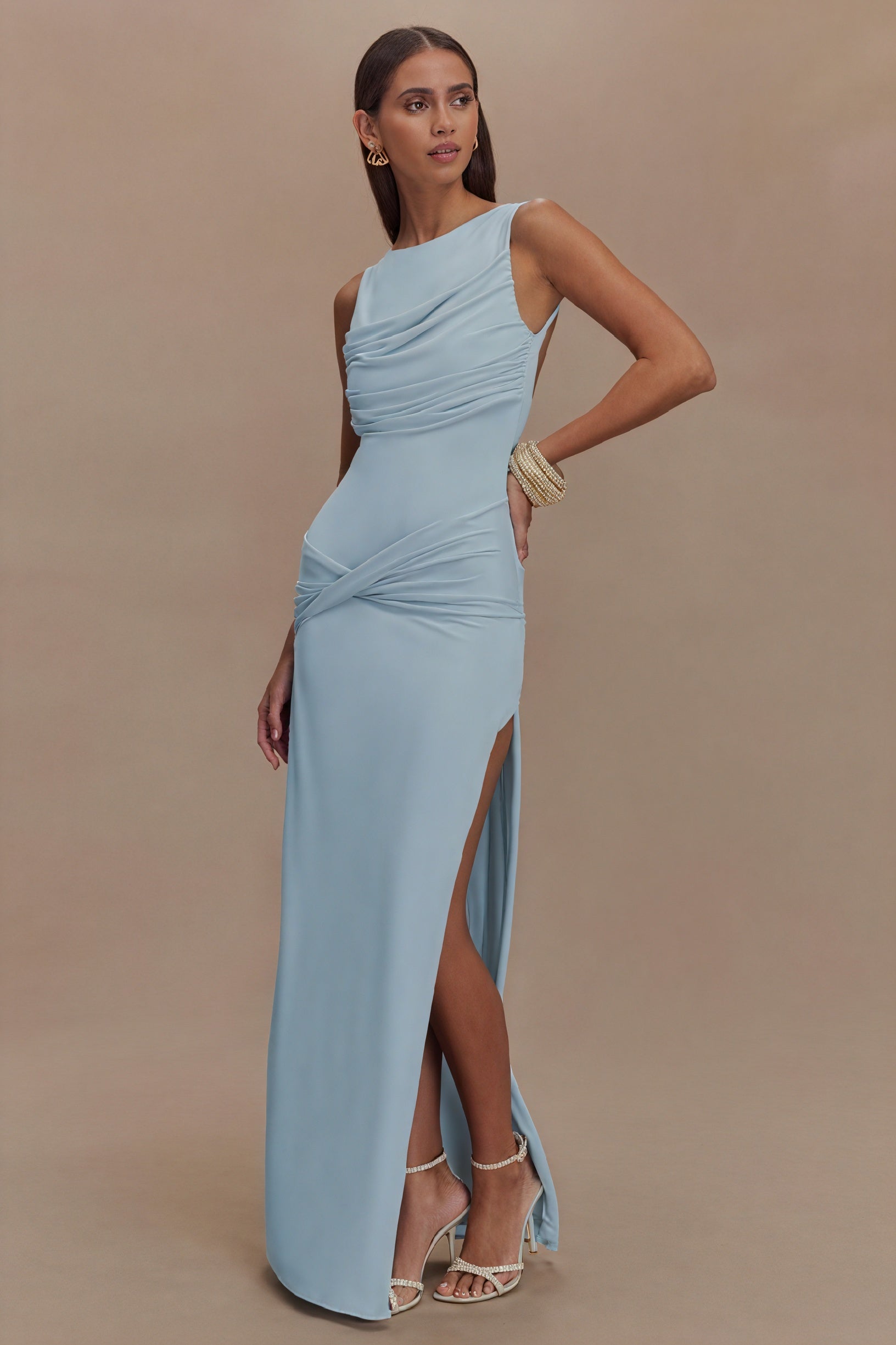 Vestido Largo Escultural