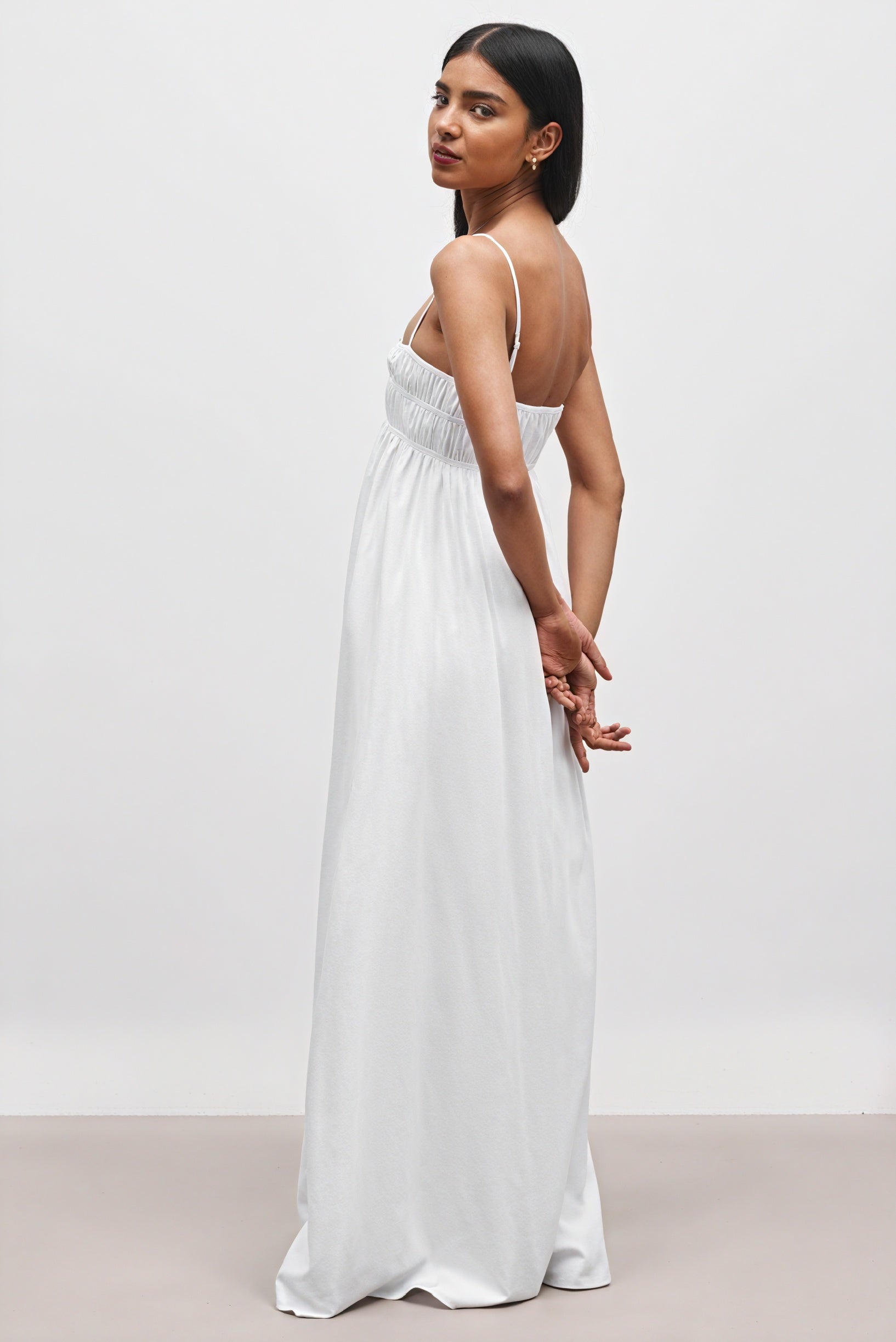 Vestido Maxi Ligero con Bolsillos