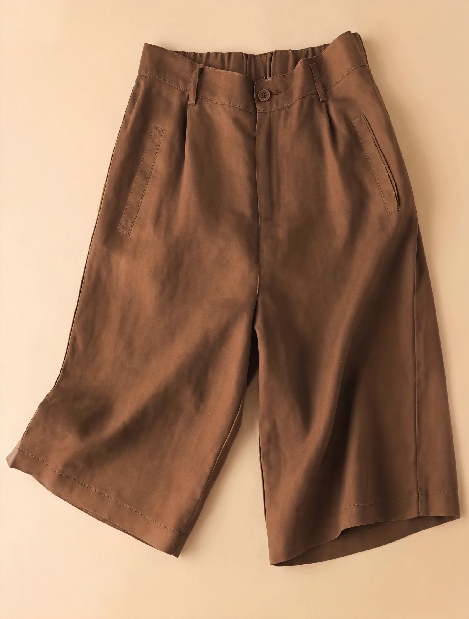 Culottes de Tiro Alto y Pierna Ancha
