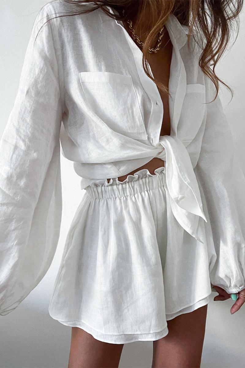 Conjunto Chic de Verano: Top y Shorts Ligeros