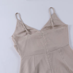 Vestido Largo de Noche con Abertura