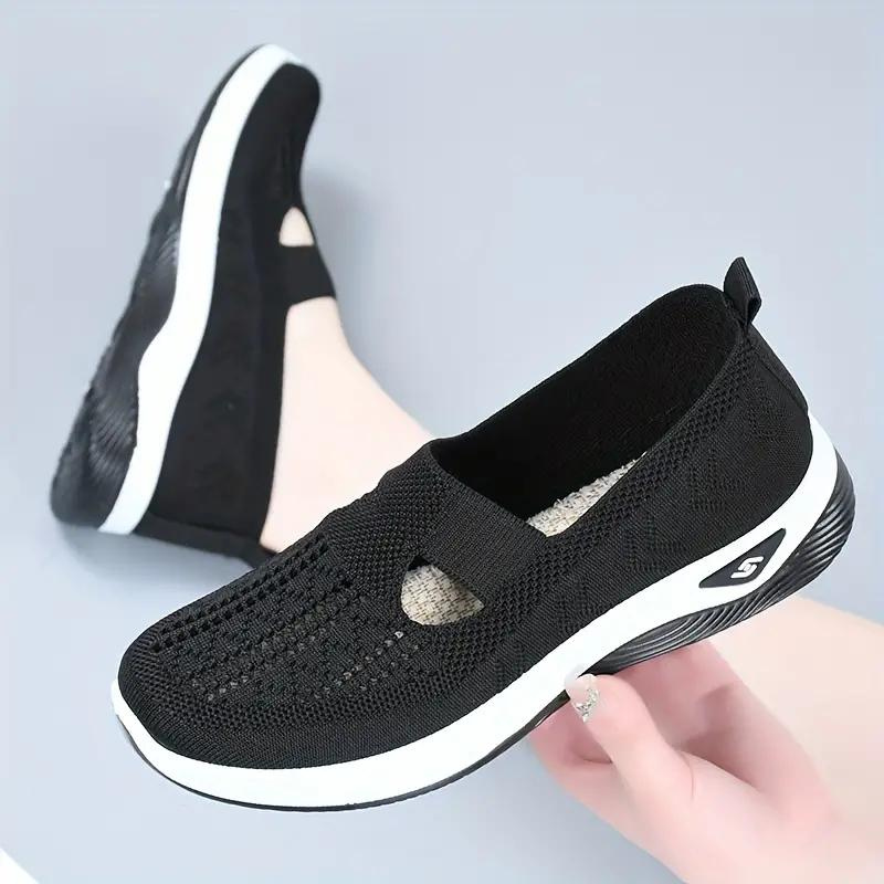 Zapatillas Slip-On Tejidas Transpirables