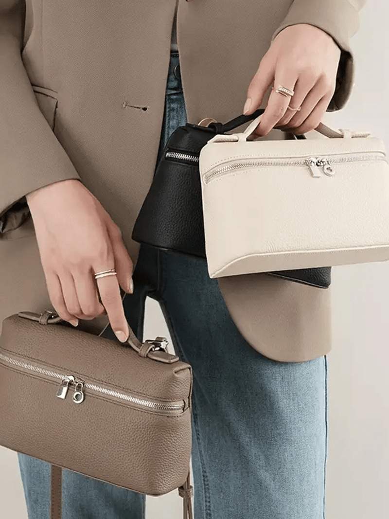 Bolso Estructurado Clásico con Asa Superior