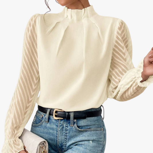 Blusa Elegante con Detalles Sofisticados