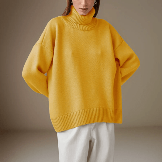 Suéter Oversized con Cuello Alto