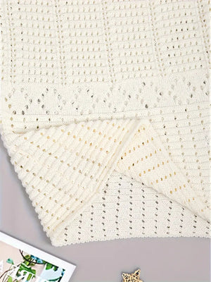 Vestido Maxi Crochet de Tirantes Finos