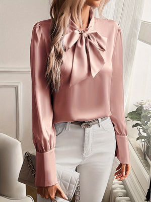 Blusa Sofisticada con Lazo