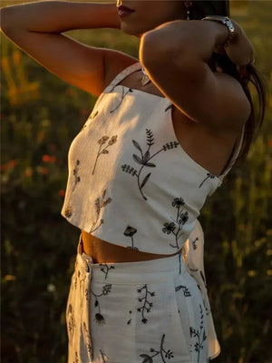 Conjunto Floral de Verano