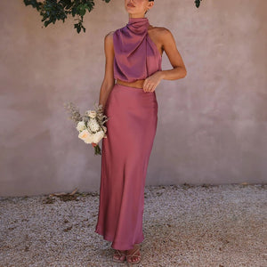Vestido Elegante de Dos Piezas