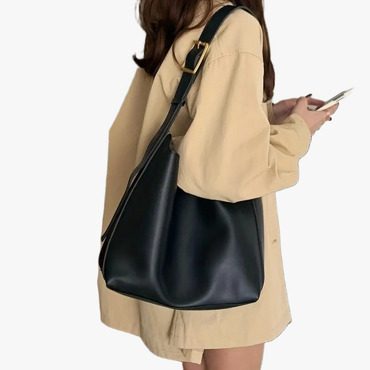 Bolso Minimalista con Silueta Suelta