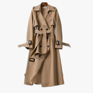 Abrigo Trench Chic y Sofisticado