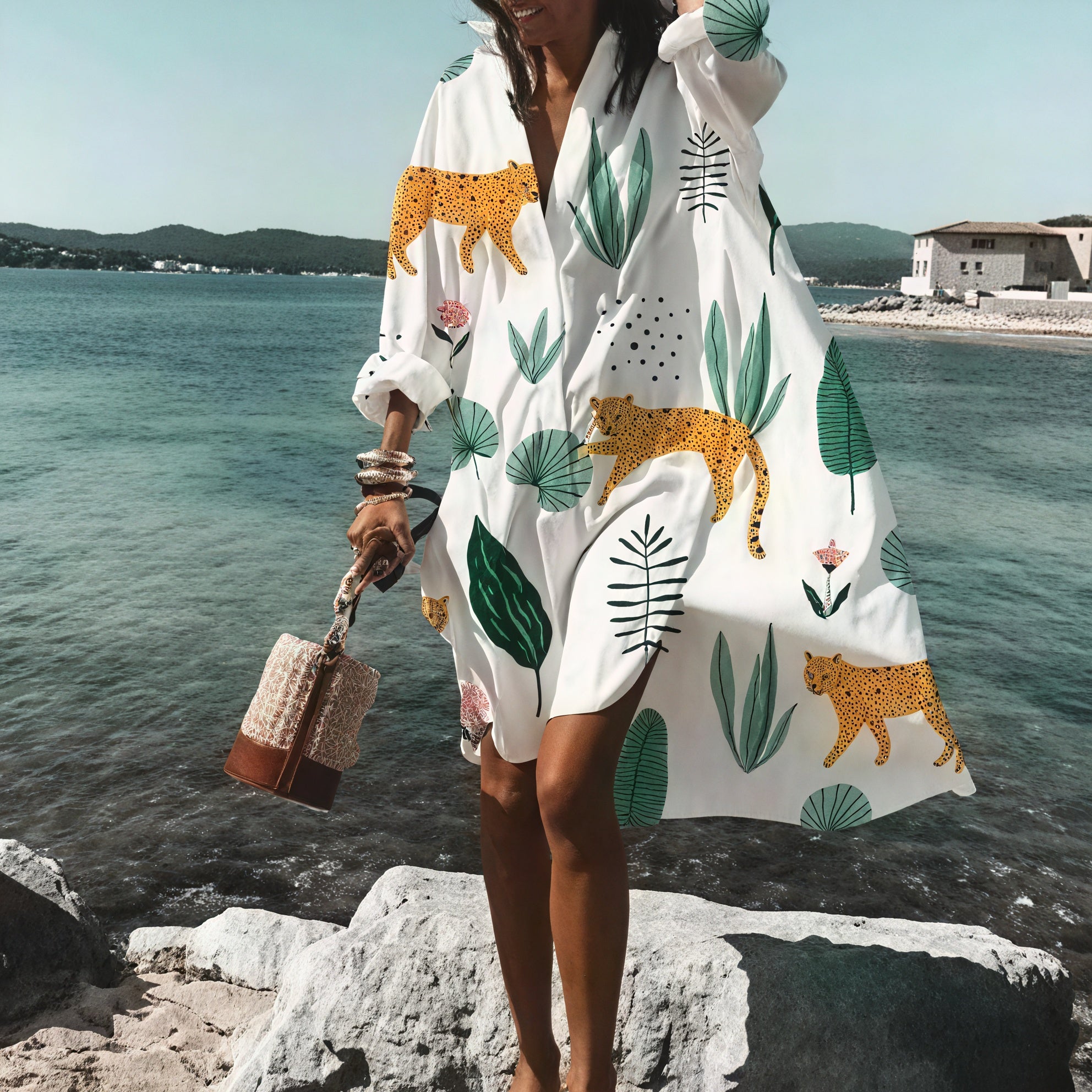 Vestido Verano Casual Oversized