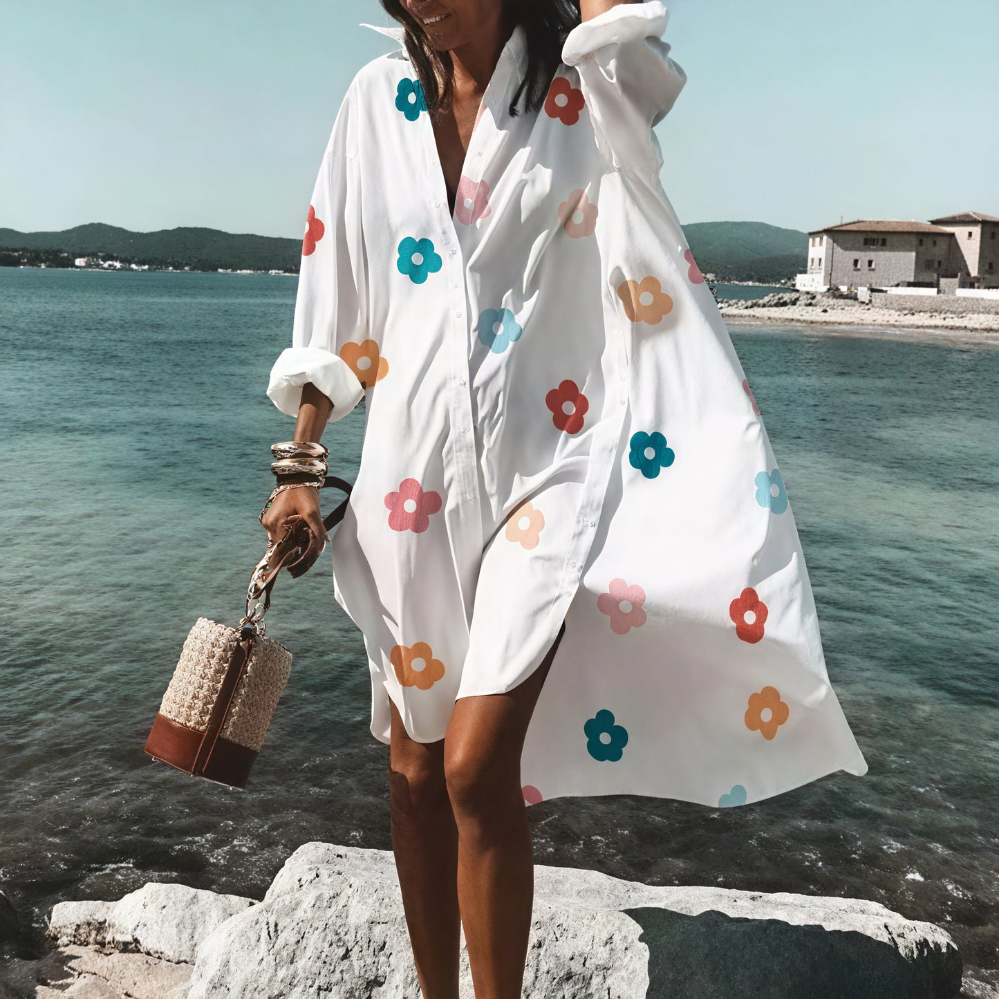 Vestido Verano Casual Oversized