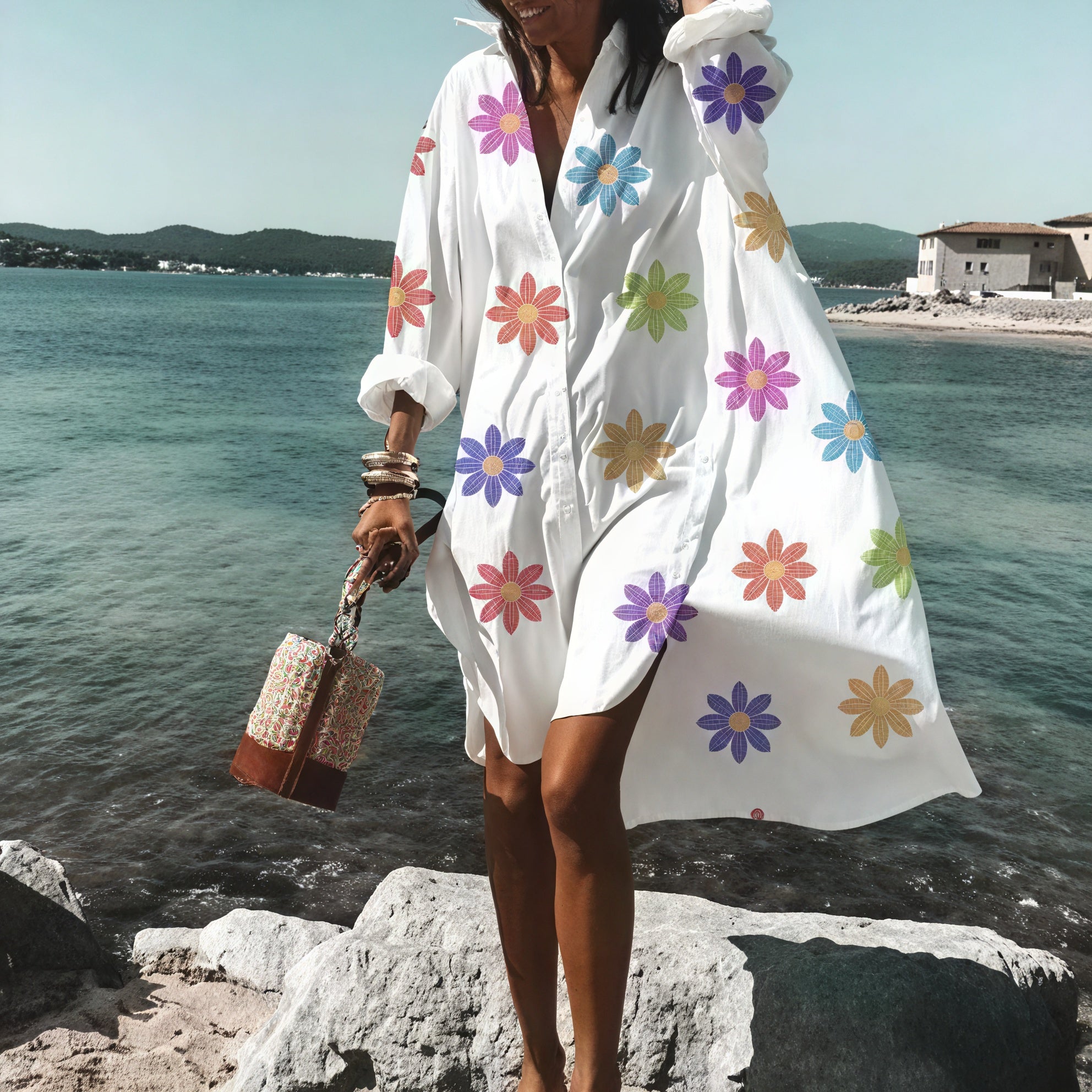 Vestido Verano Casual Oversized