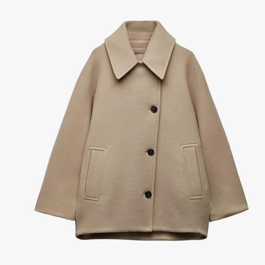 Chaqueta exterior versátil y sofisticada