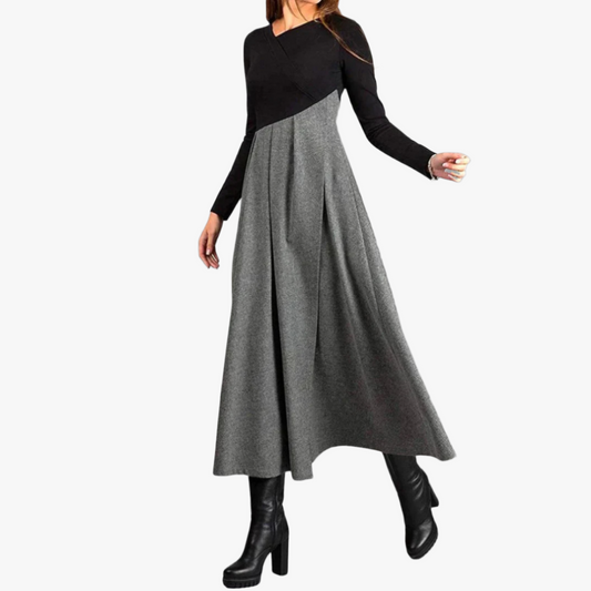 Vestido Elegante con Diseño Moderno