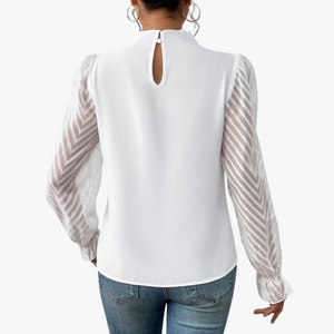 Blusa Elegante con Detalles Sofisticados