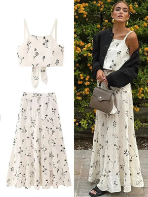 Conjunto Floral de Verano
