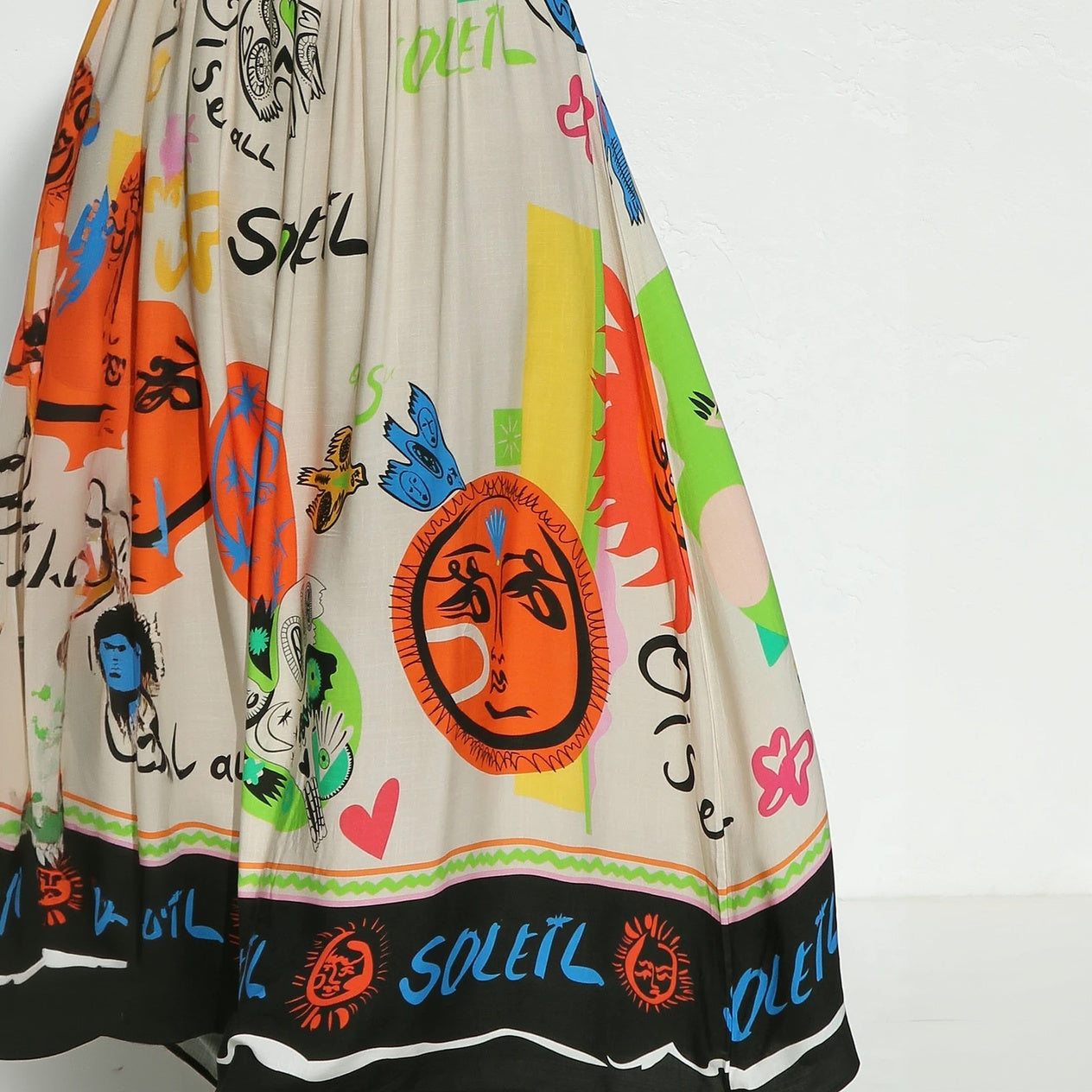 Vestido Bohemia Estampado Artístico