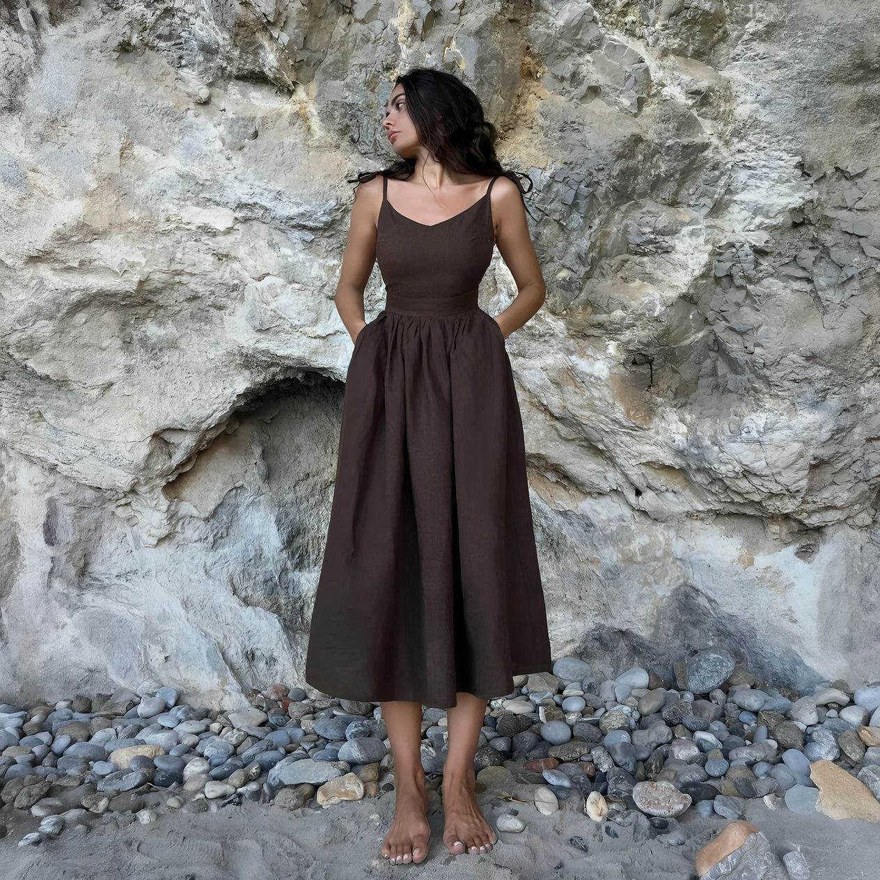 Vestido Ligero: Elegancia Casual Mediterránea