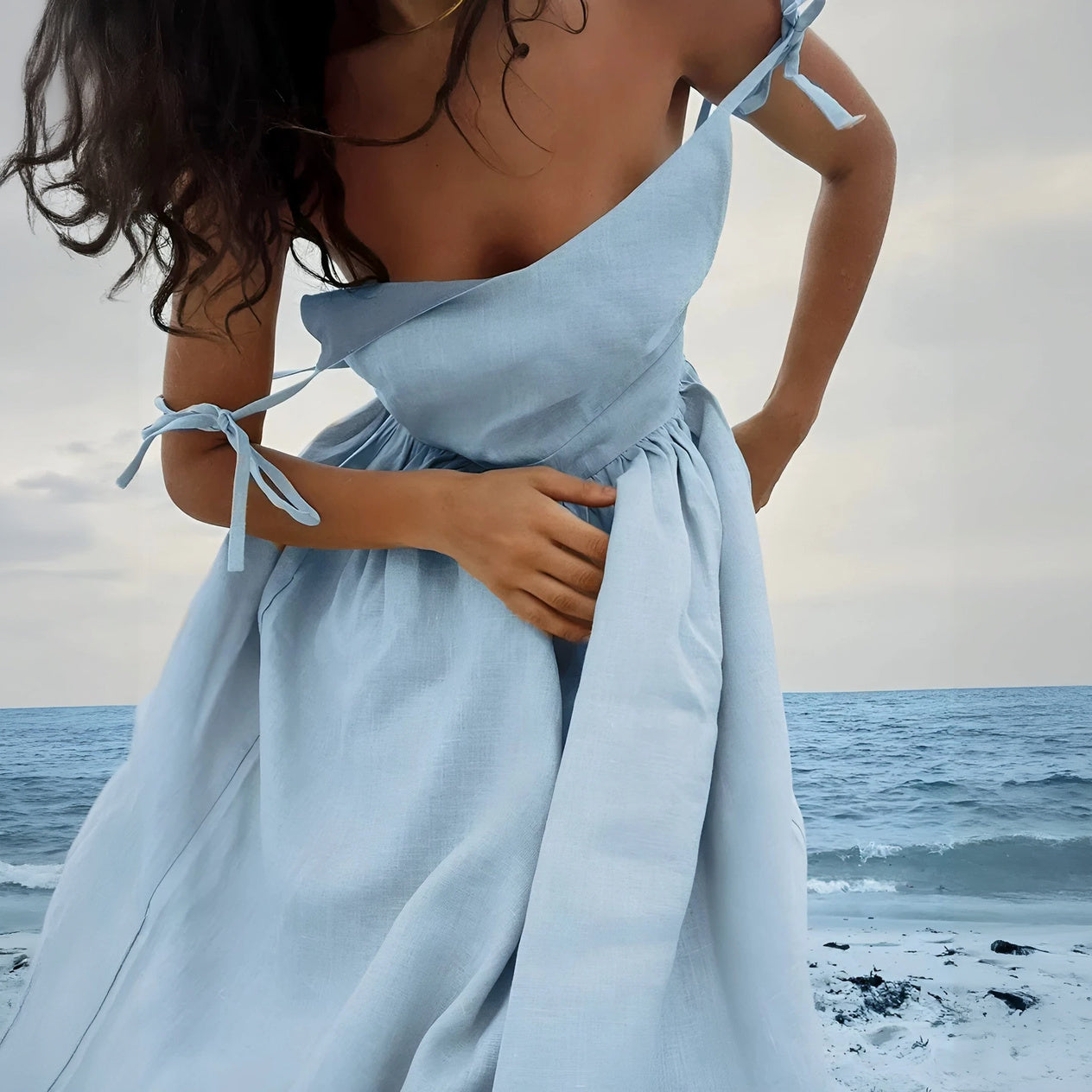 Vestido Ligero: Elegancia Casual Mediterránea