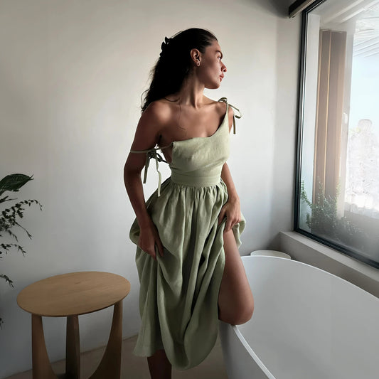 Vestido Ligero: Elegancia Casual Mediterránea