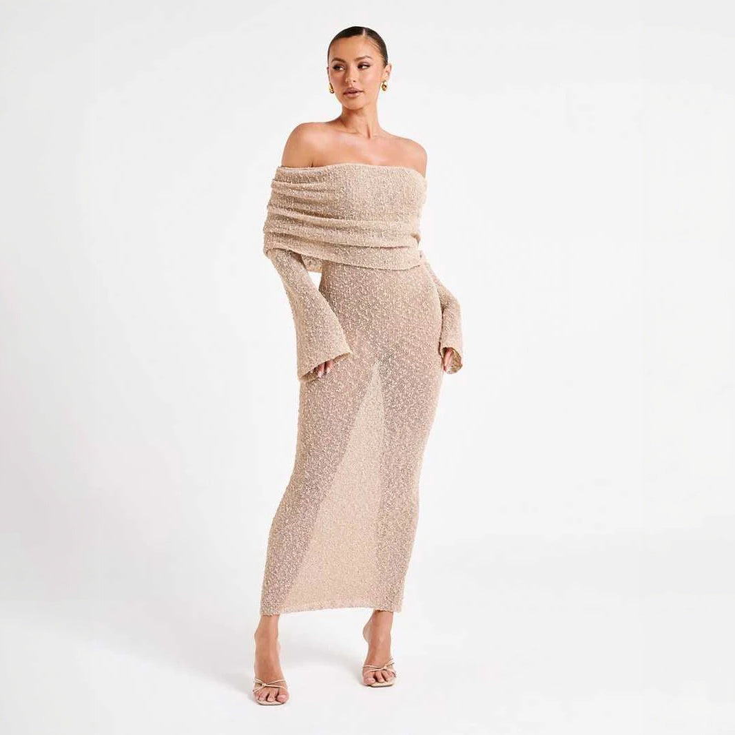 Vestido Shimmer Elegante - Silueta Sofisticada