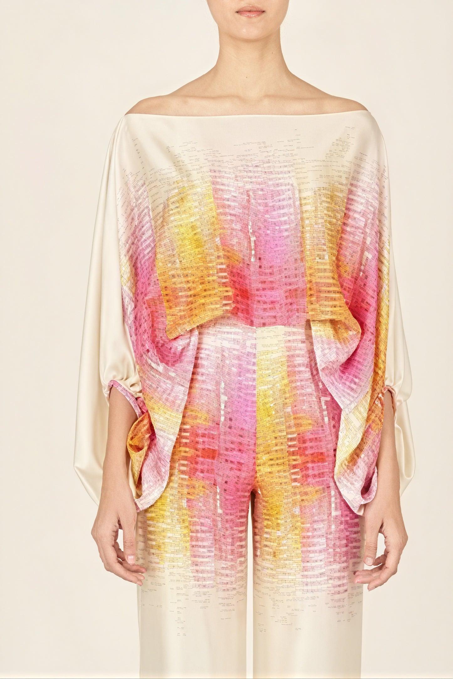 Traje Abstracto de Diseño Sofisticado