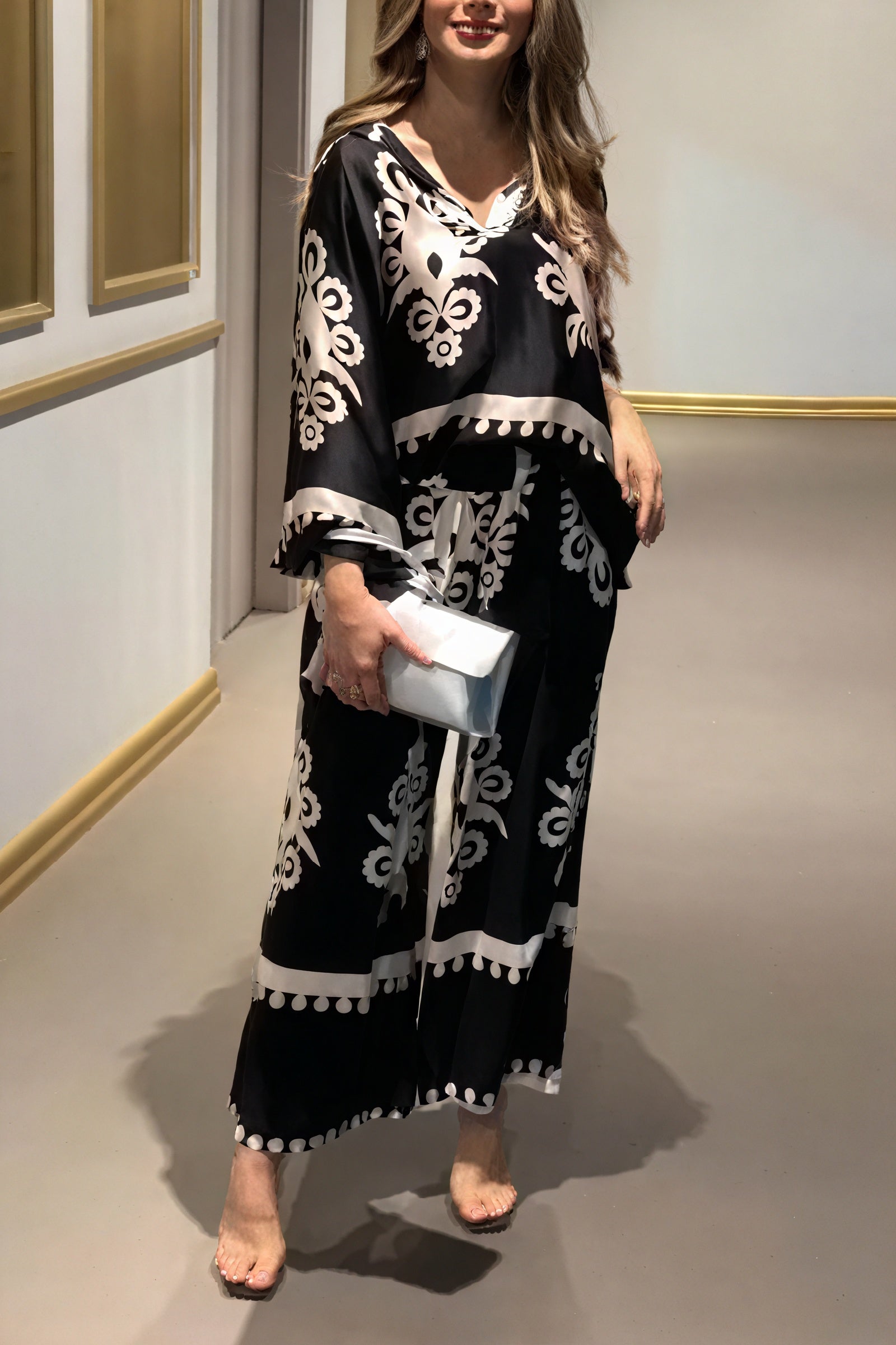 Conjunto Palazzo Floral de Descanso