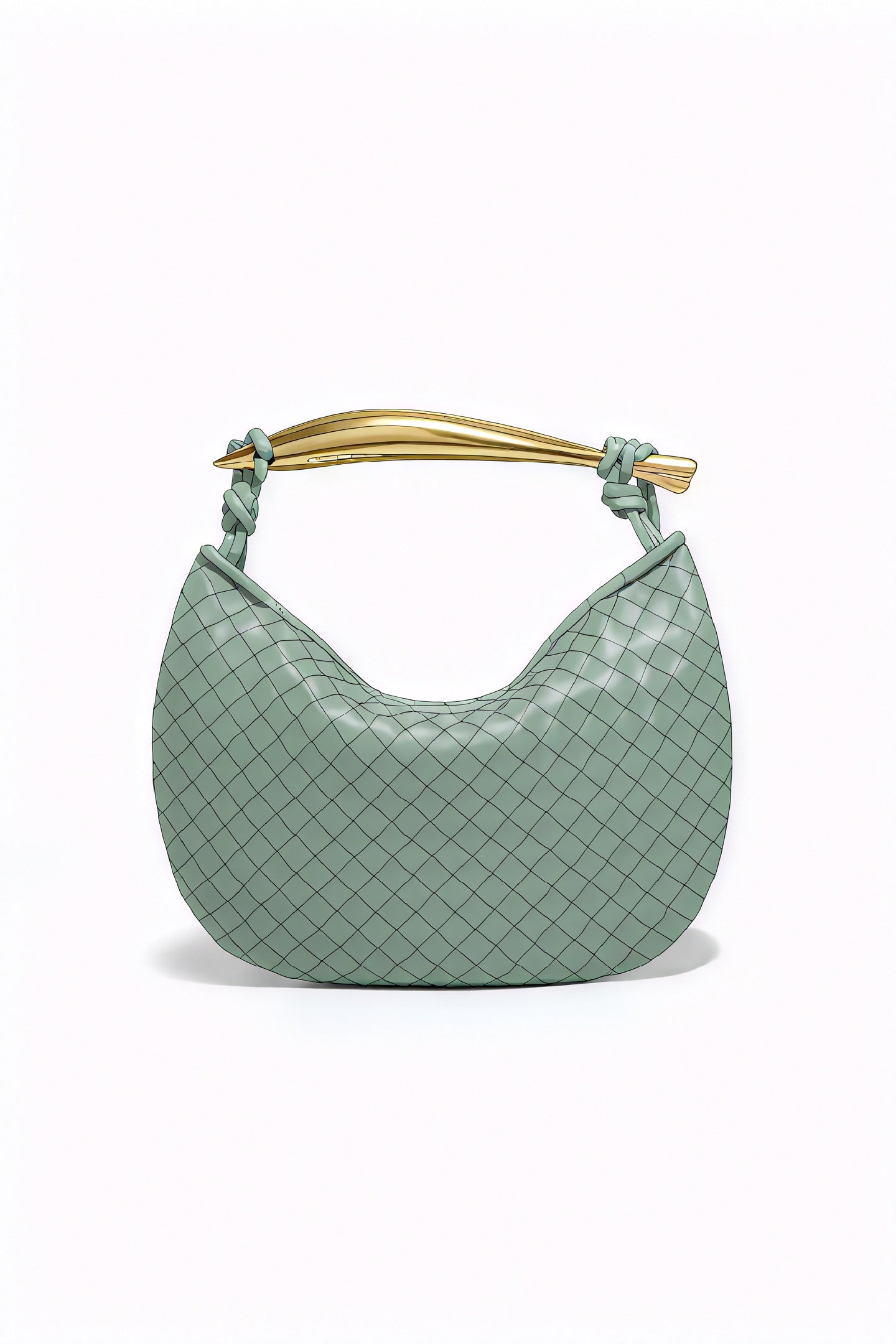Bolso Media Luna Tejido Artesanal