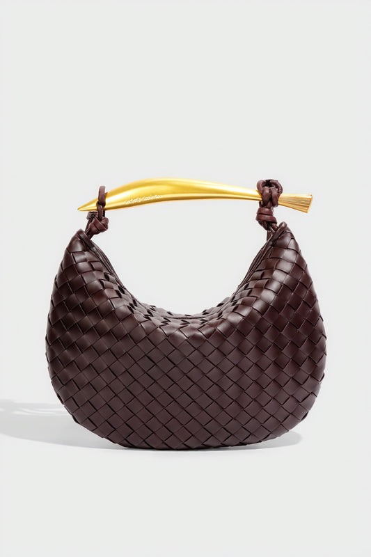 Bolso Media Luna Tejido Artesanal