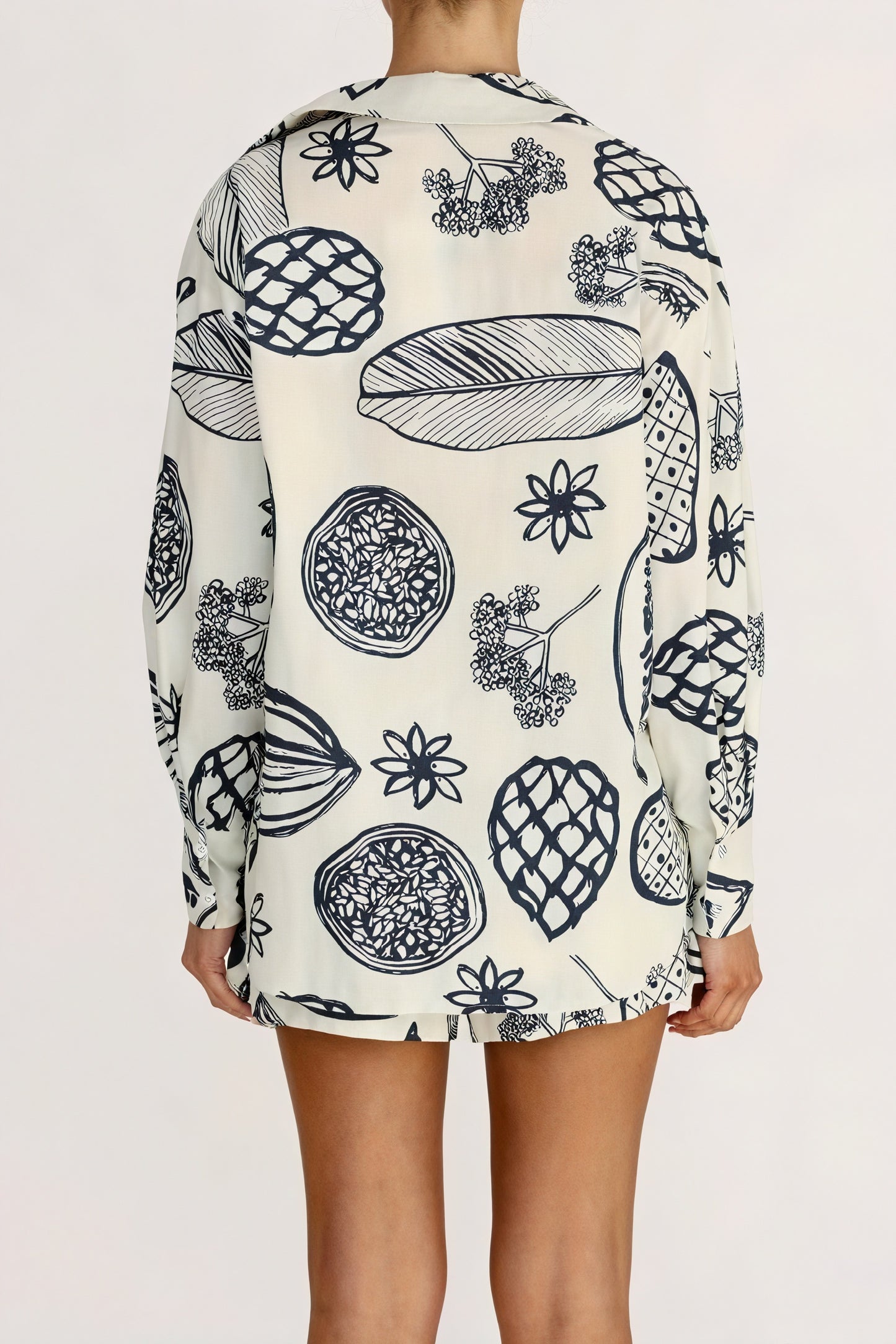 Conjunto de Dormir Estampado Botánico