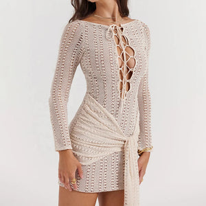Vestido Bohemio con Detalles Elegantes