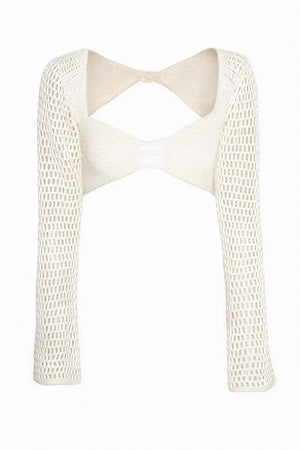 Conjunto Crochet Chic: Top y Falda Maxi